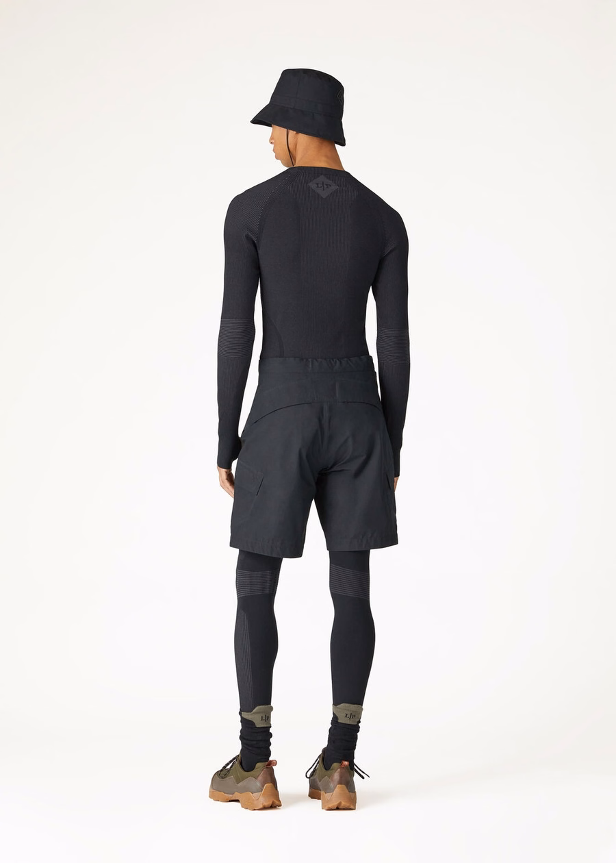 Lagorai Crewneck Silk Black Sand