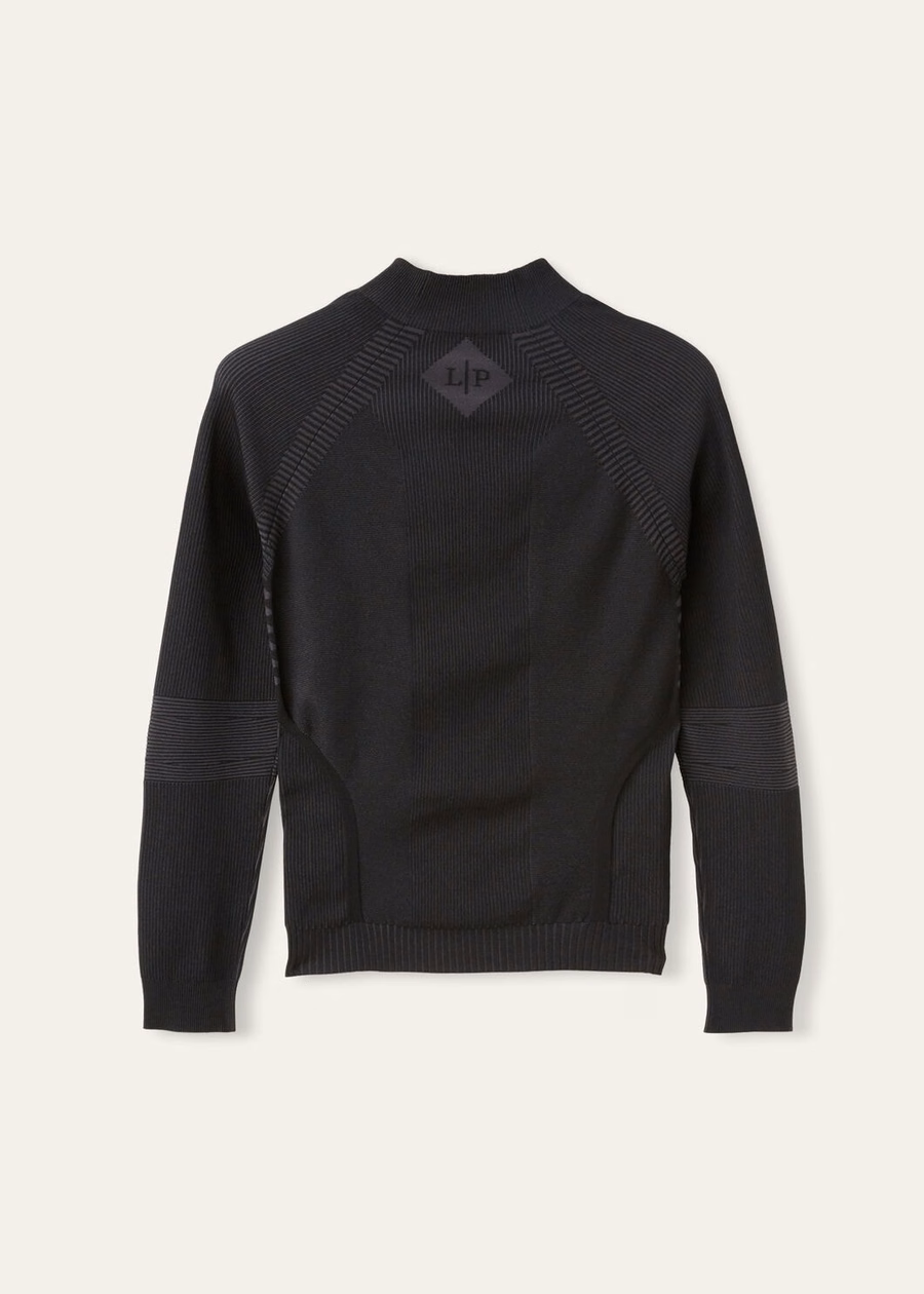 Lagorai Turtleneck Silk Black Sand
