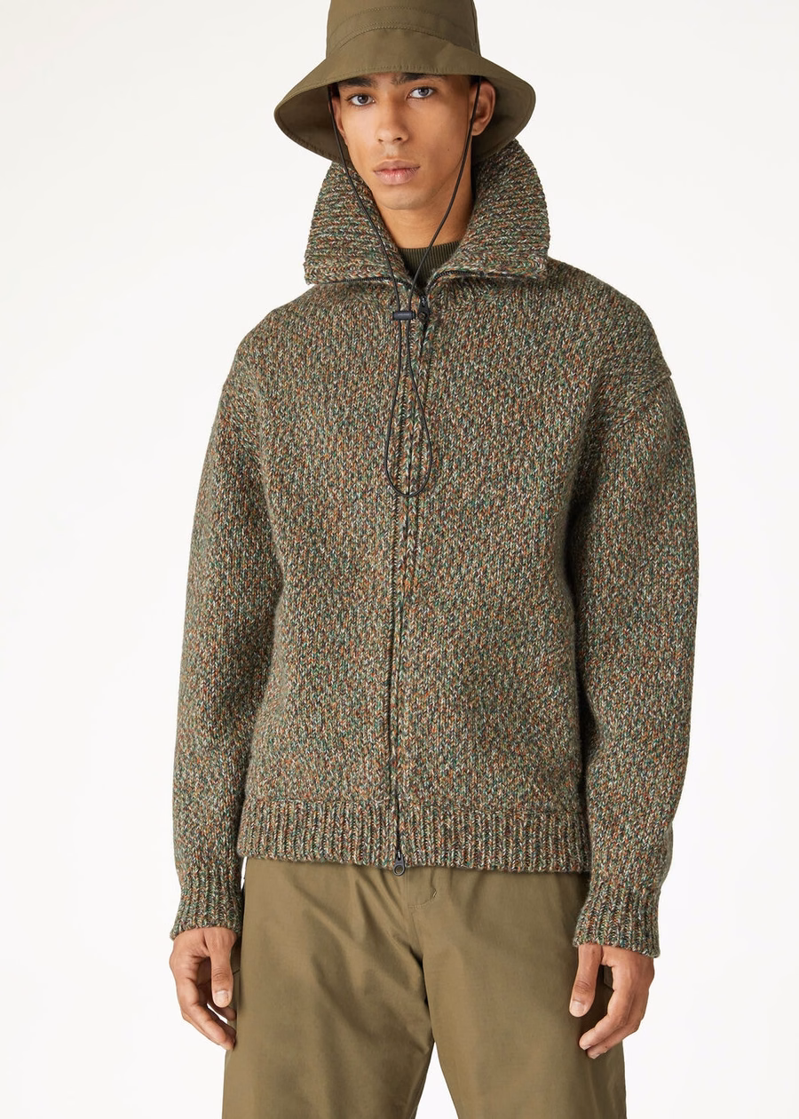 Bellamonte Cashmere Bomber Summer Green