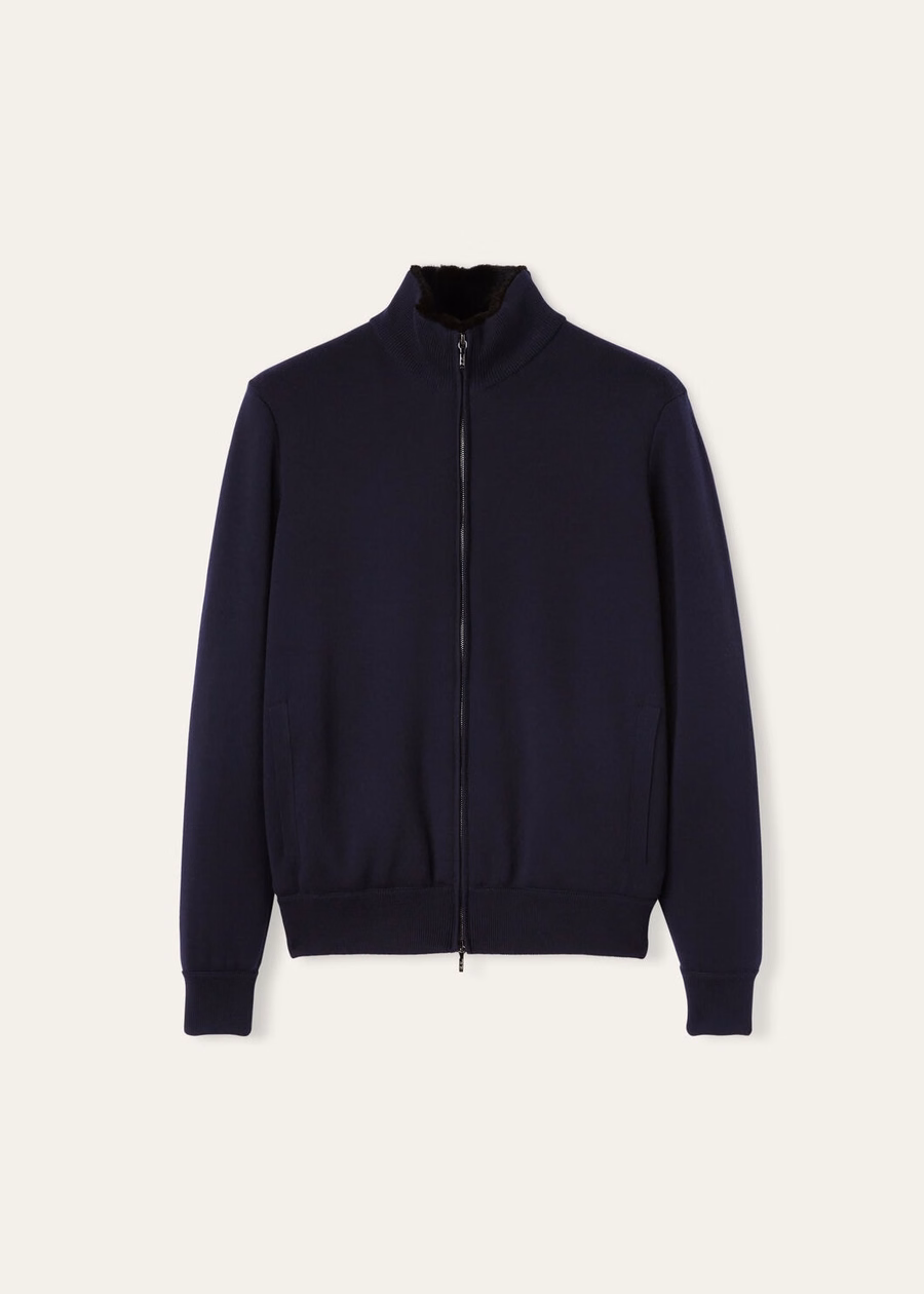 Shiretoko The Gift of Kings® Bomber Navy Blue