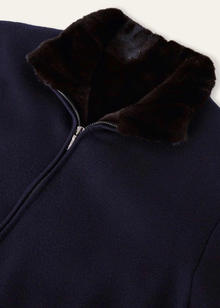 Shiretoko The Gift of Kings® Bomber Navy Blue
