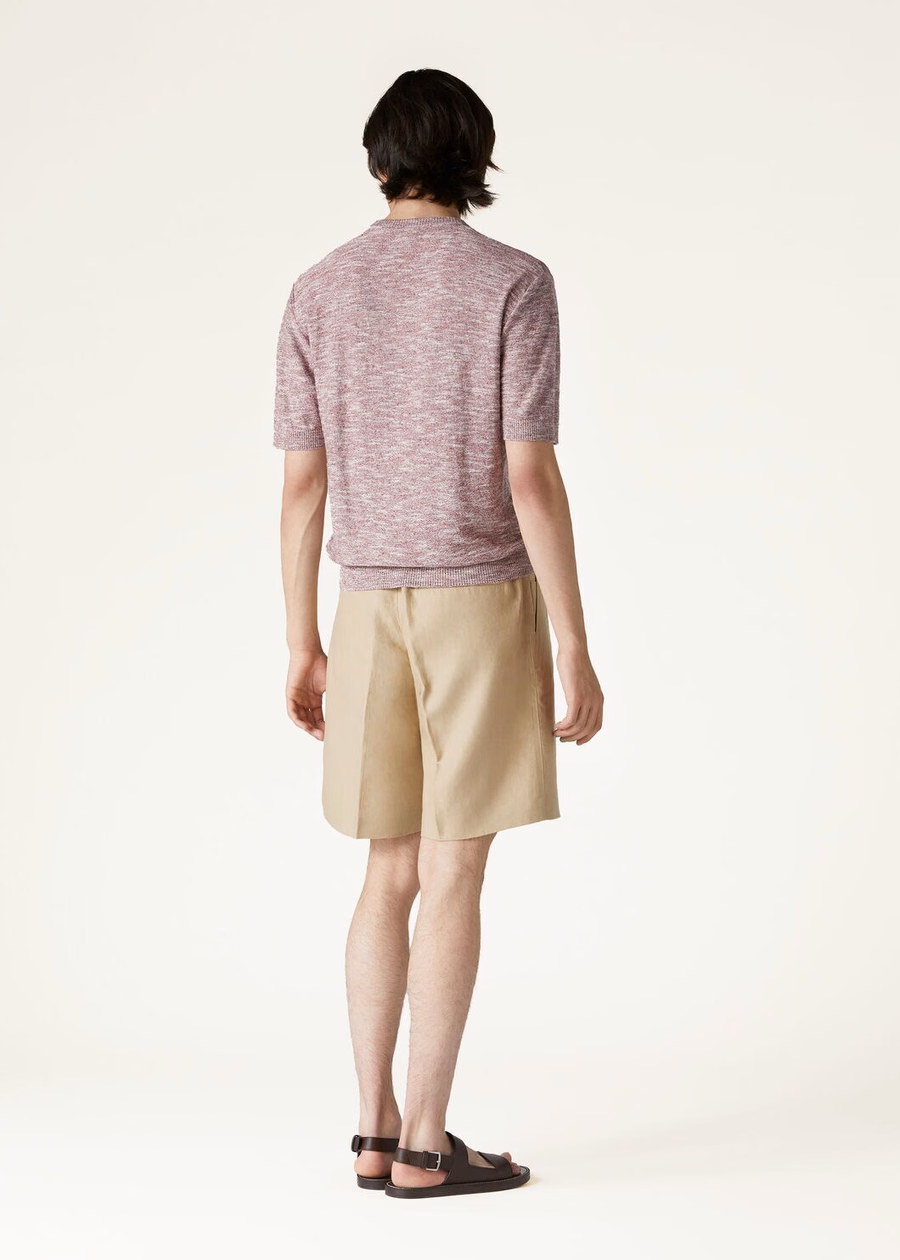 Tori Crewneck In Silk Cherry Jam