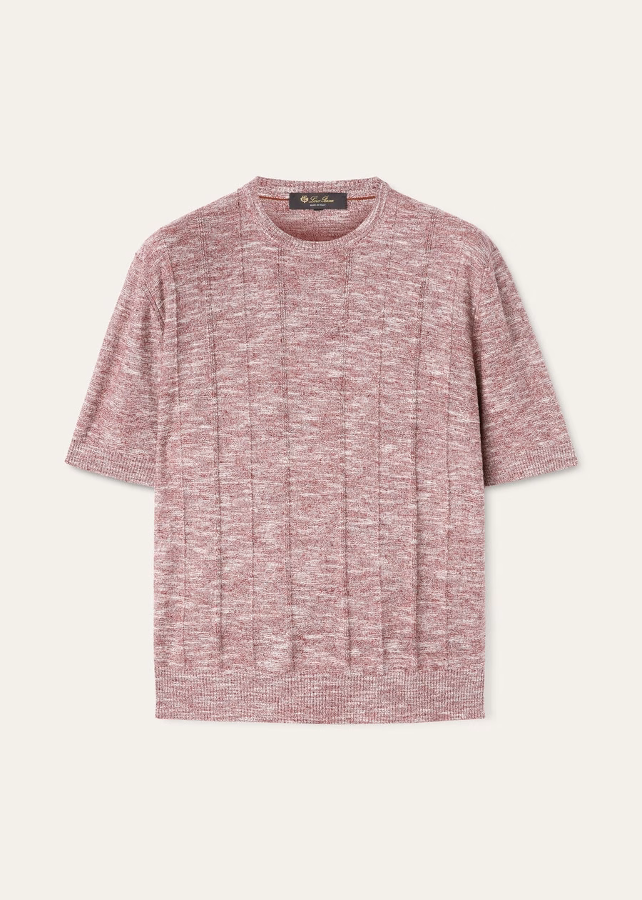 Tori Crewneck In Silk Cherry Jam
