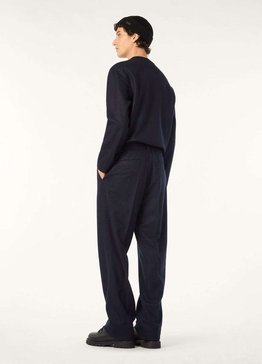 Cashmere Wish® Crewneck Sweater Light Blue Navy
