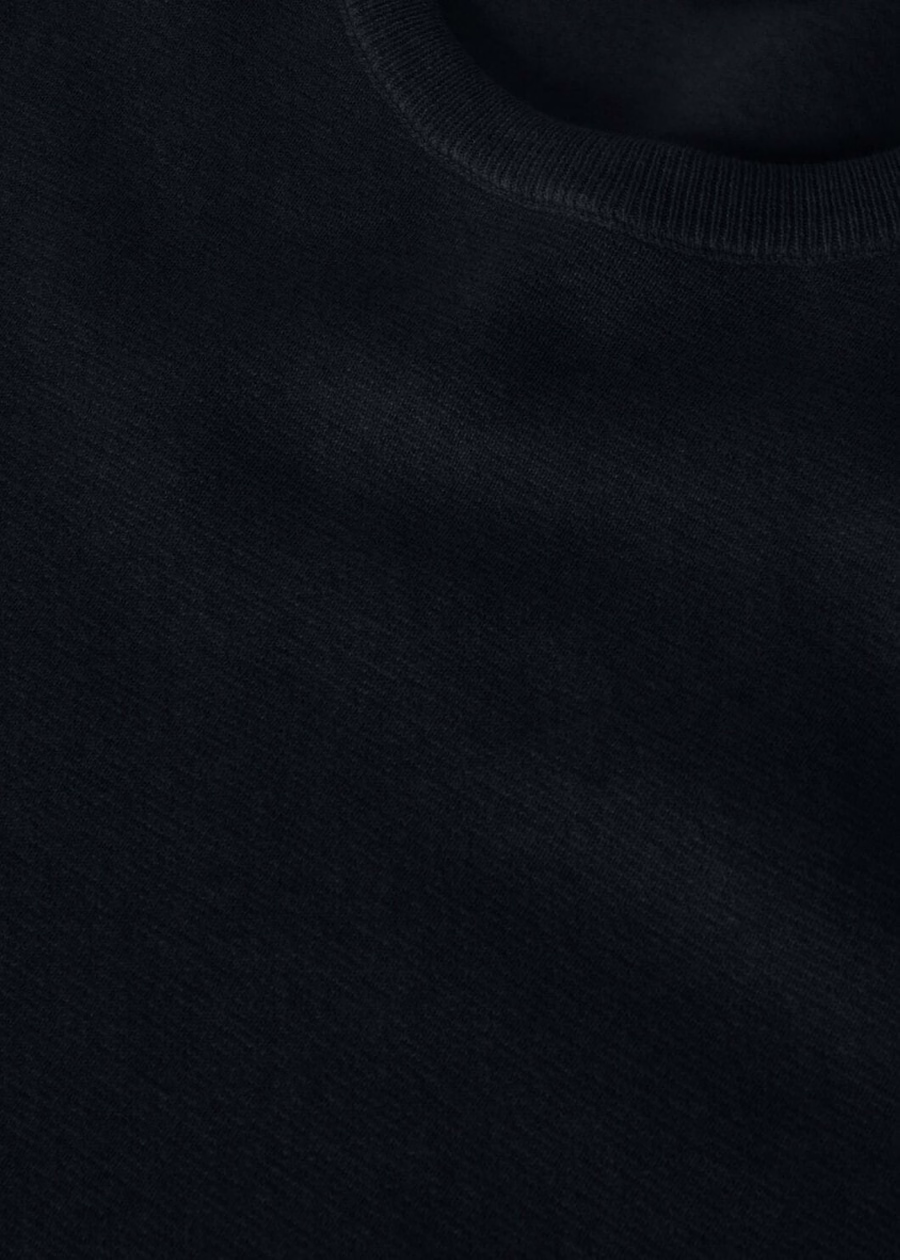Cashmere Wish® Crewneck Sweater Light Blue Navy