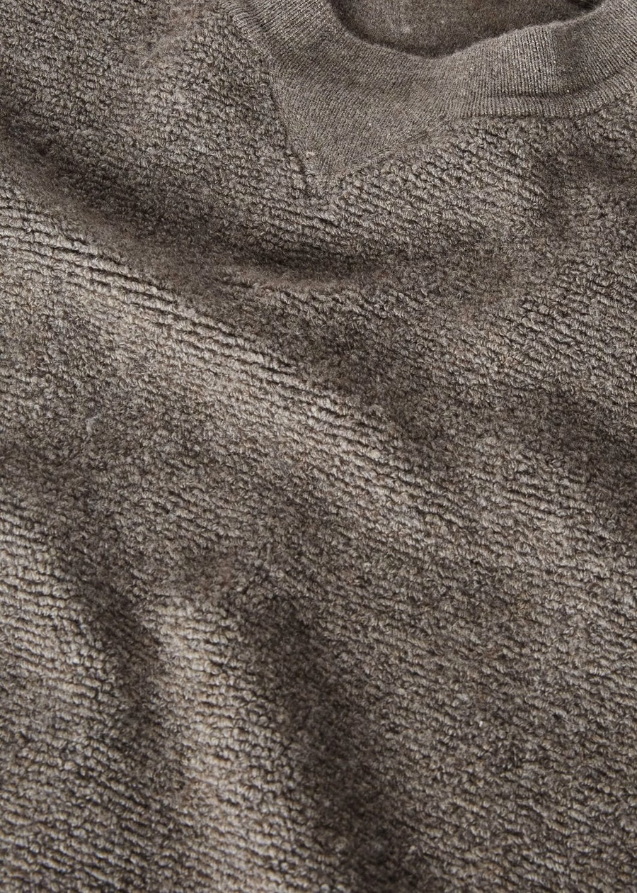 Cocooning Crewneck Cashmere Virgin Wool Pear Melange