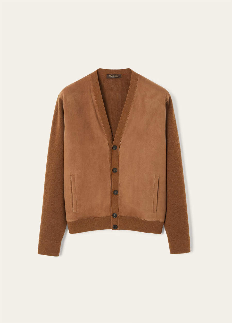 Earth Crust Cashmere Bomber Sweater