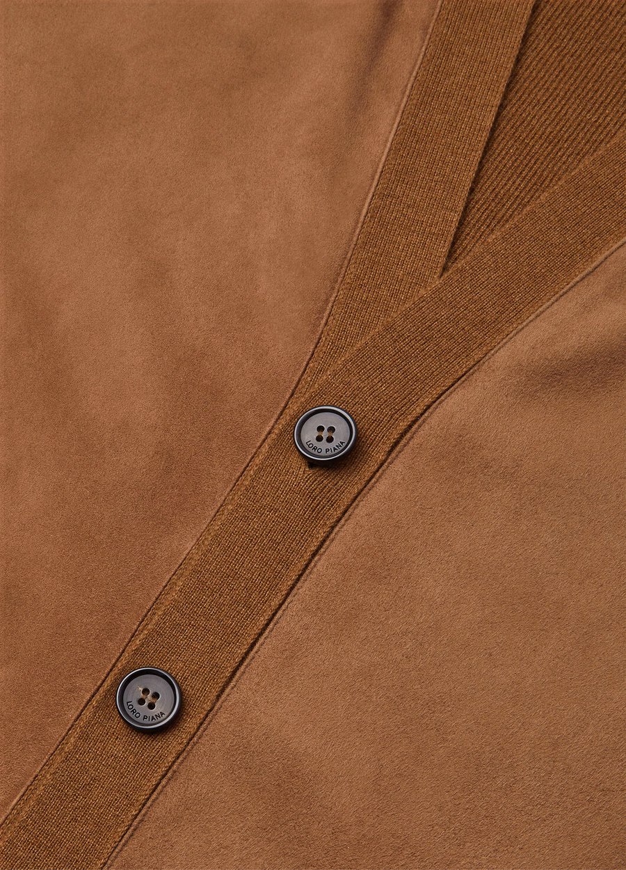 Earth Crust Cashmere Bomber Sweater