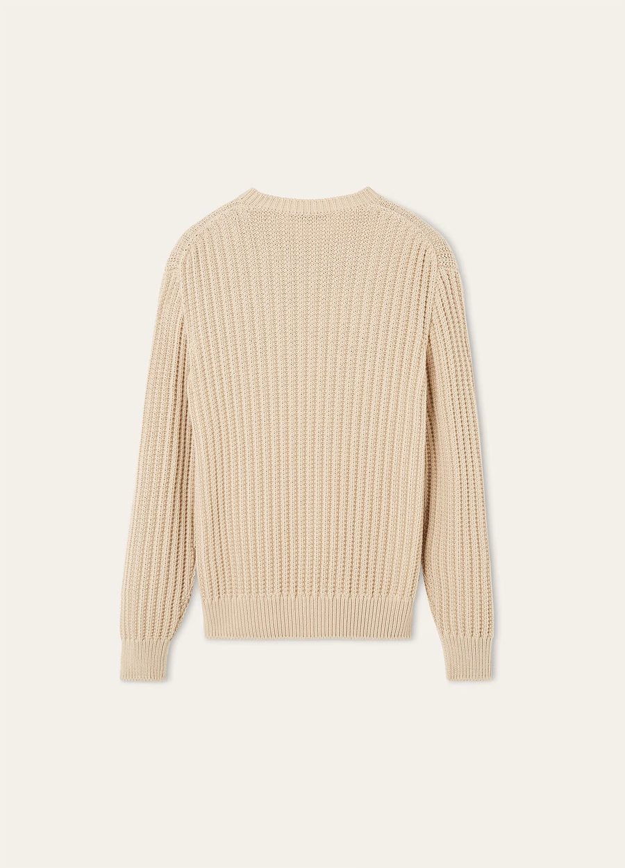 Moltrasio Crewneck Cotton Natural Parchment
