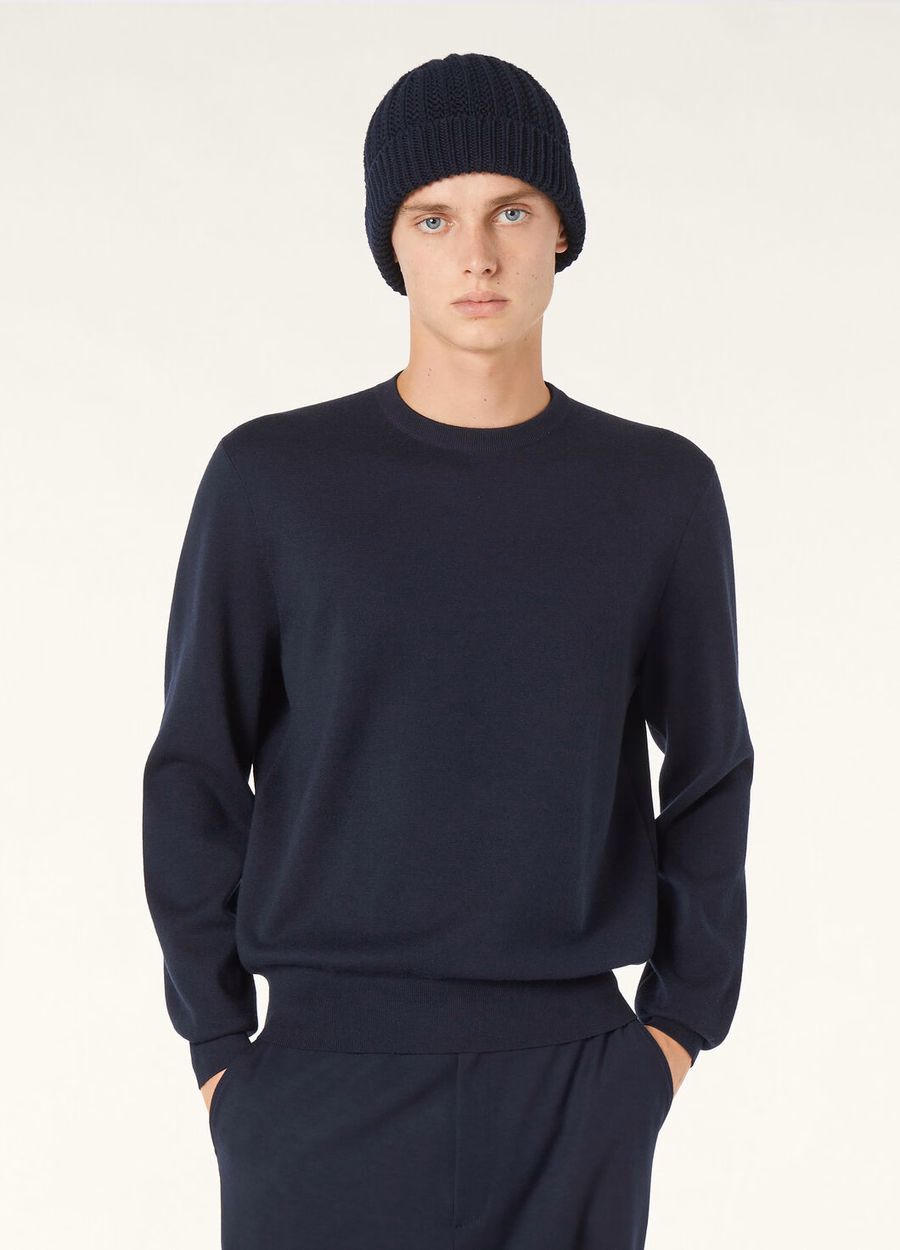 Empire The Gift of Kings® Crewneck Wish® Navy Wool