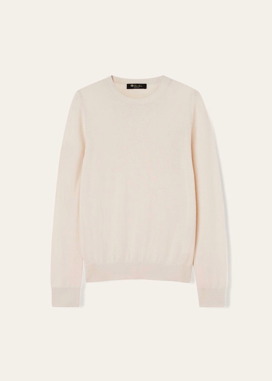 Neo Piuma Crewneck Cashmere Tapioca