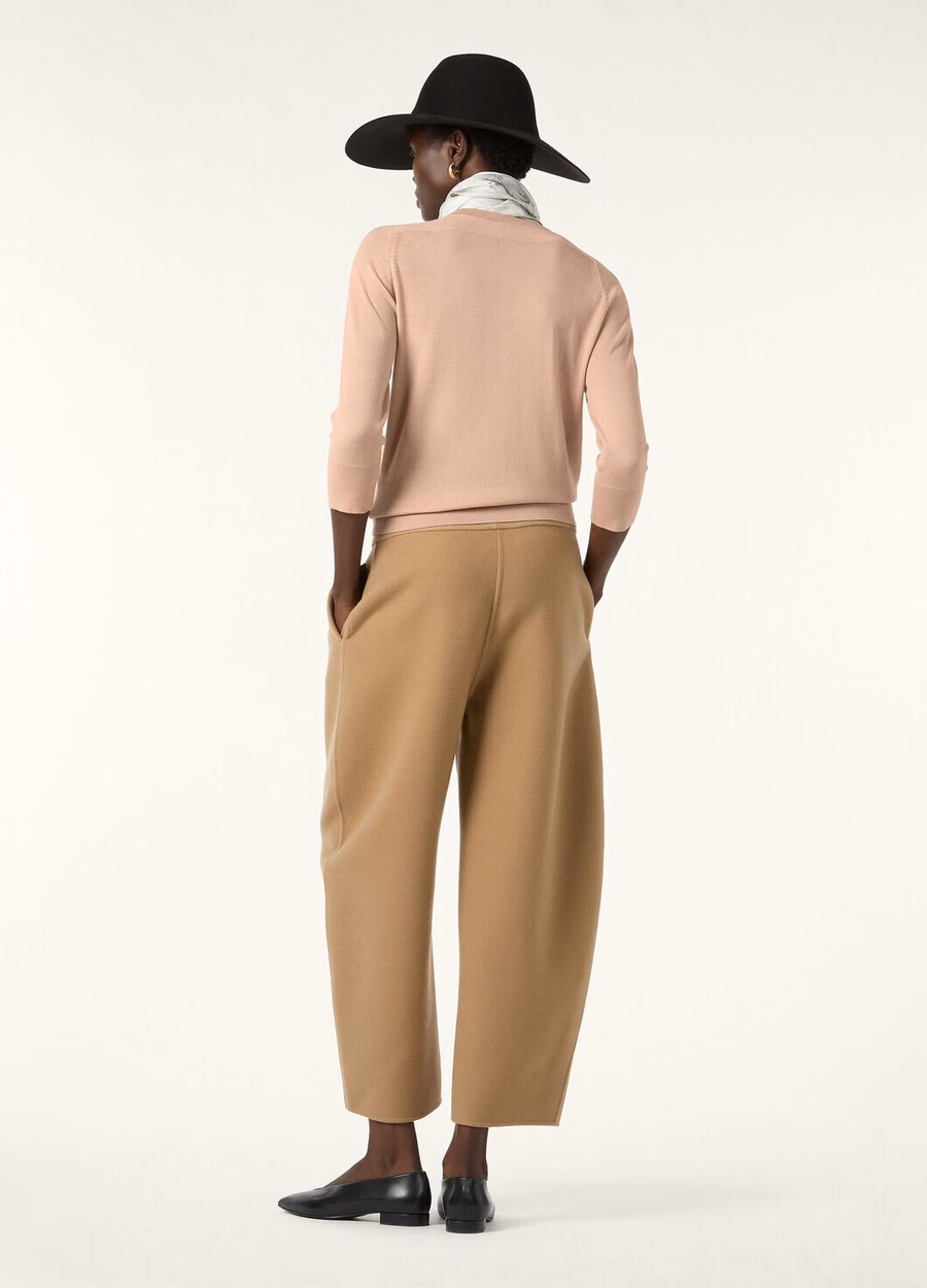 Crewneck Cashmere Feather Pink