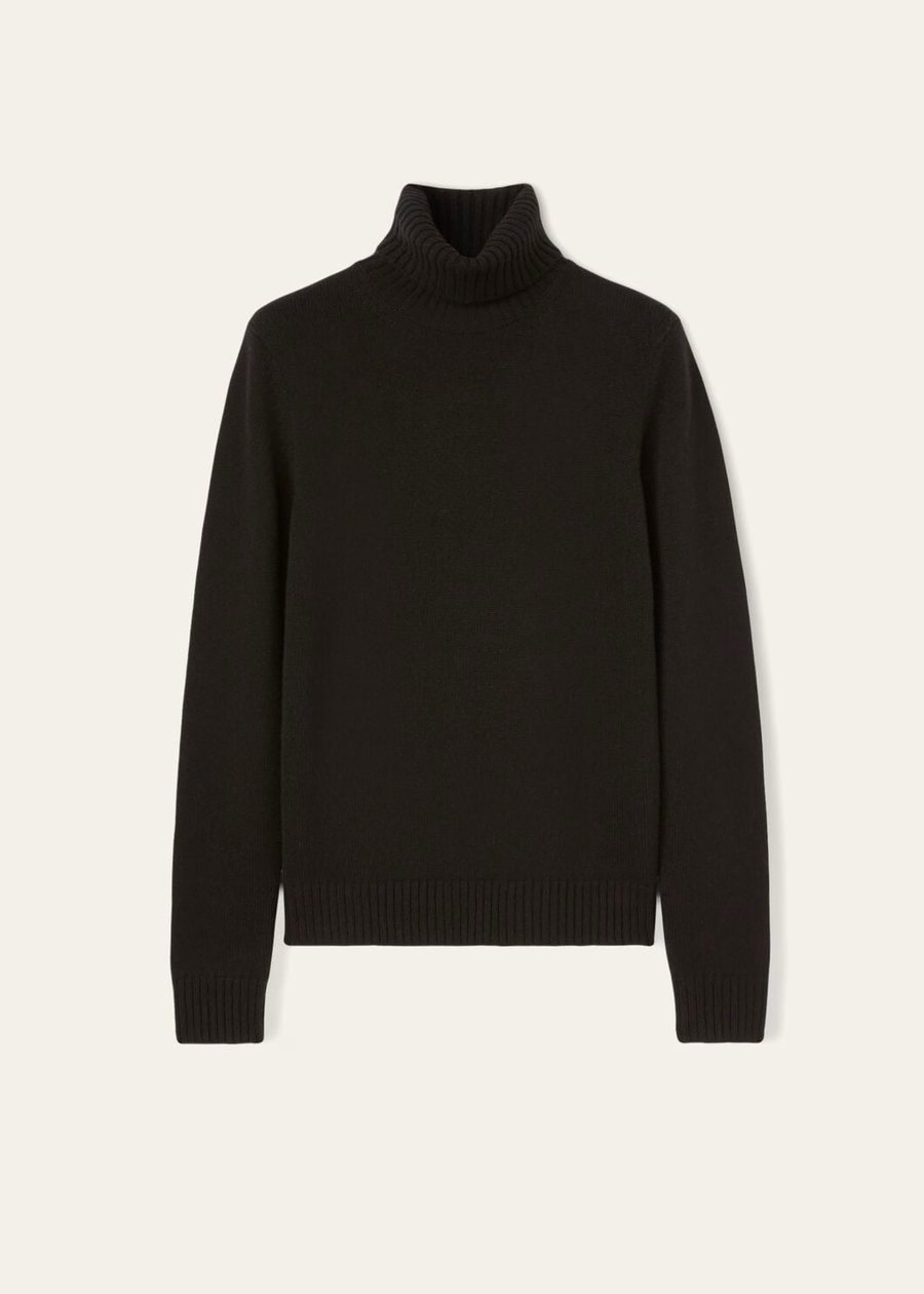 Parksville Turtleneck Baby Cashmere Black