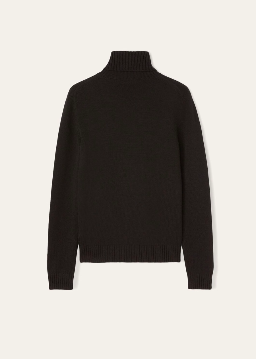 Parksville Turtleneck Baby Cashmere Black