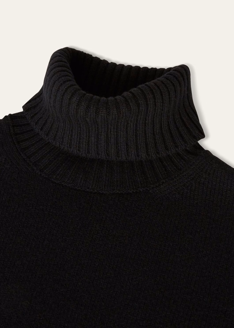 Parksville Turtleneck Baby Cashmere Black