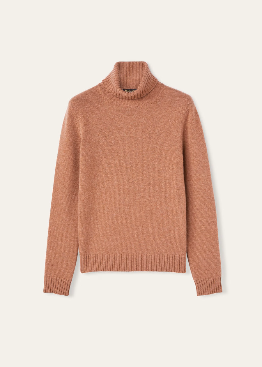 Parksville Turtleneck Baby Cashmere Sunset Hues Melange