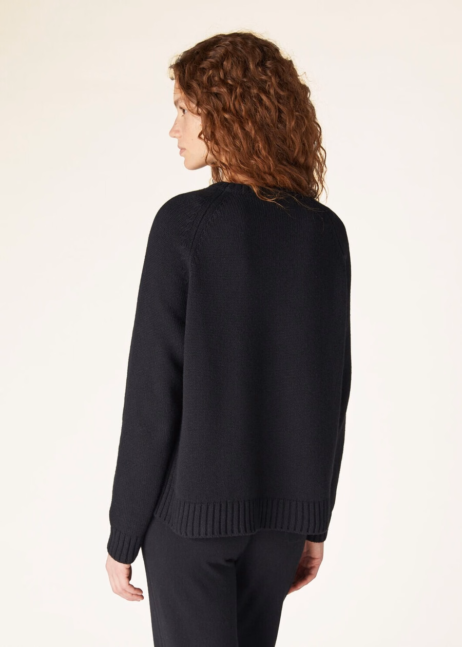 Parksville Crewneck Baby Cashmere Black