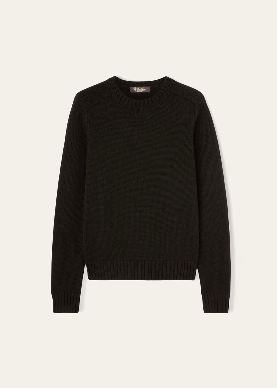 Parksville Crewneck Baby Cashmere Black