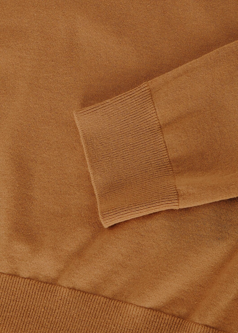 V-Neck Vicuña Natural Dark Vicuña