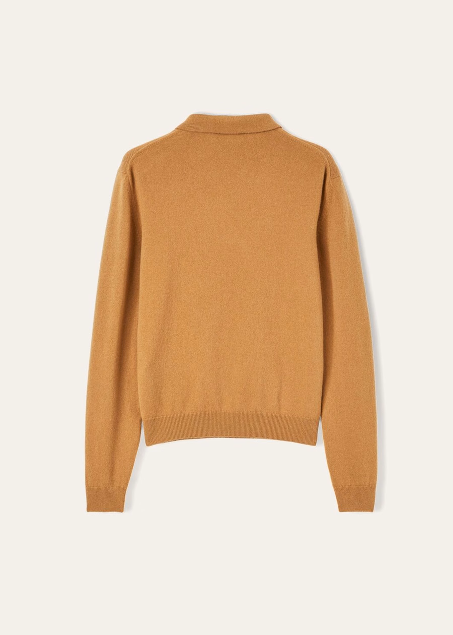 Polo shirt Merano Vicuña Natural Medium Vicuna