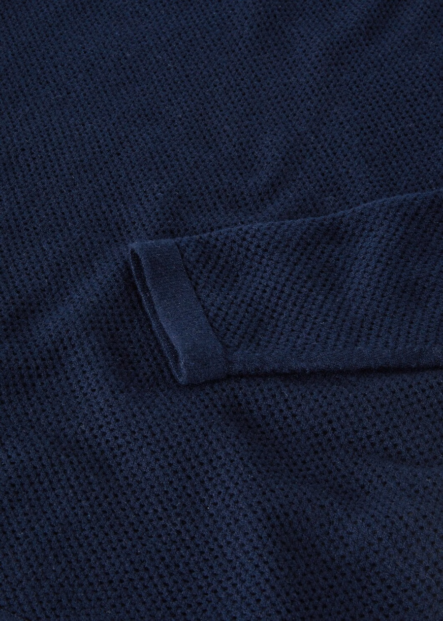 Port Douglas round neck, cashmere, navy blue
