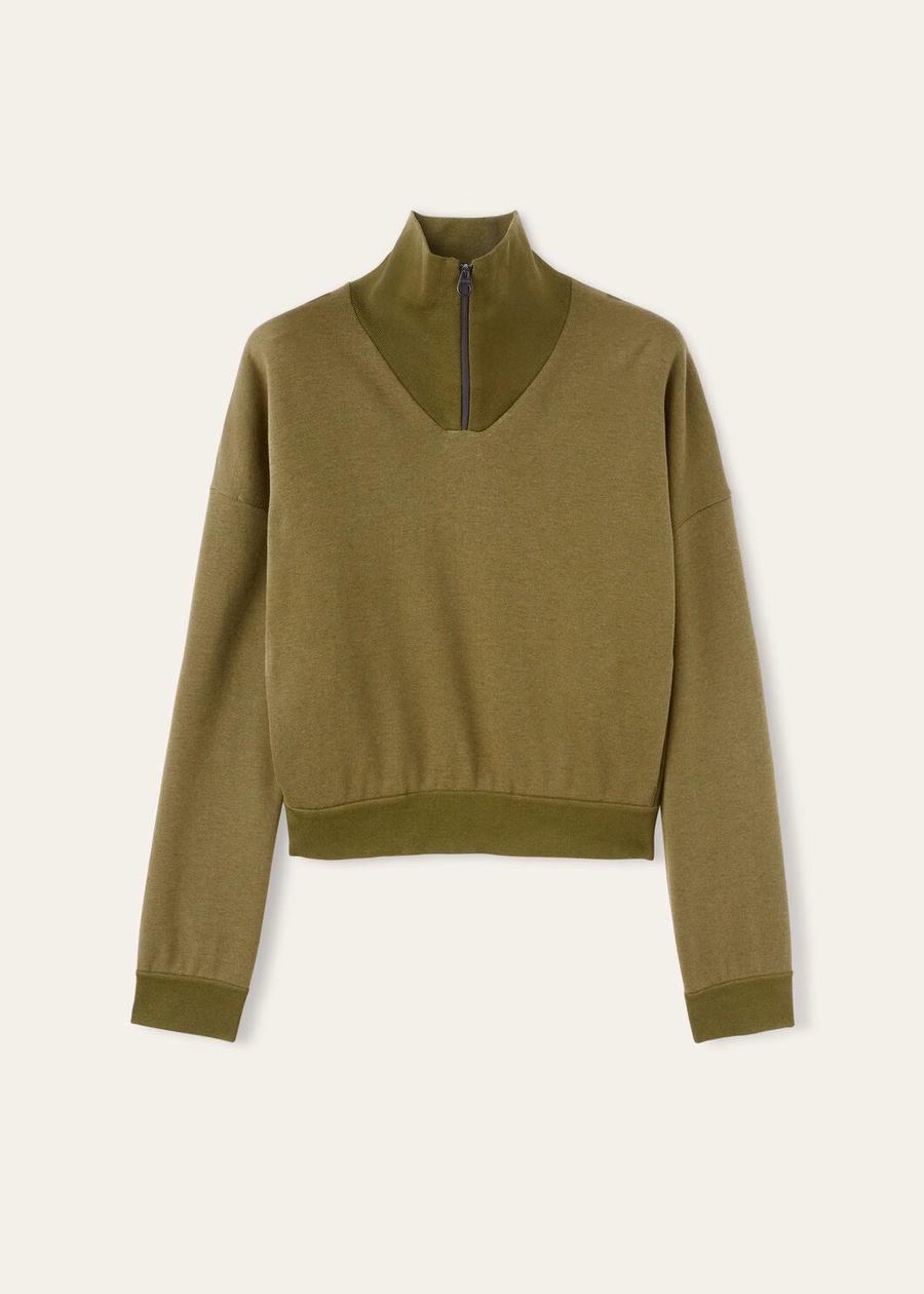 Larecchio Cotton Cashmere Rosemary Sweater