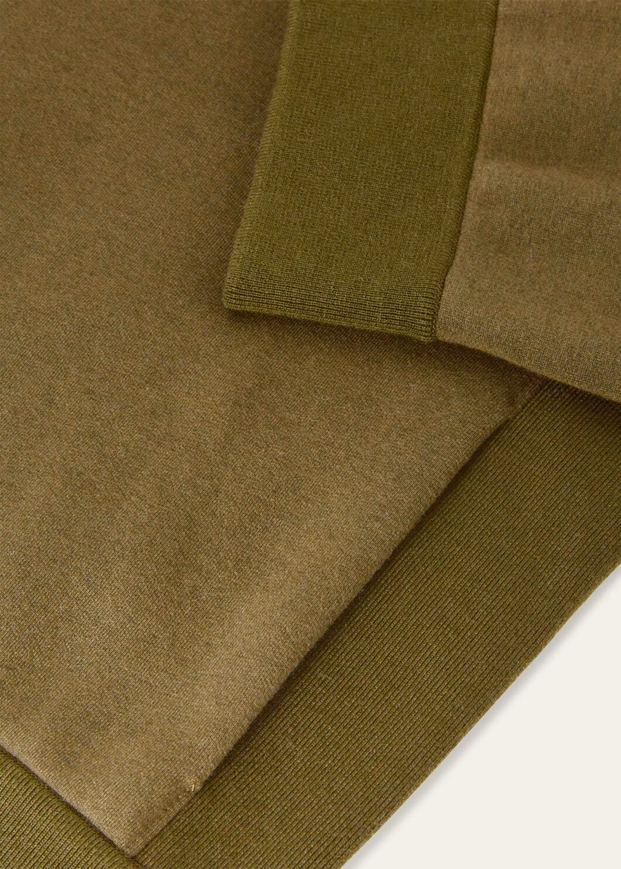 Larecchio Cotton Cashmere Rosemary Sweater