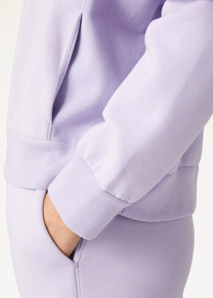 Larecchio Cotton Cashmere Sweater Periwinkle