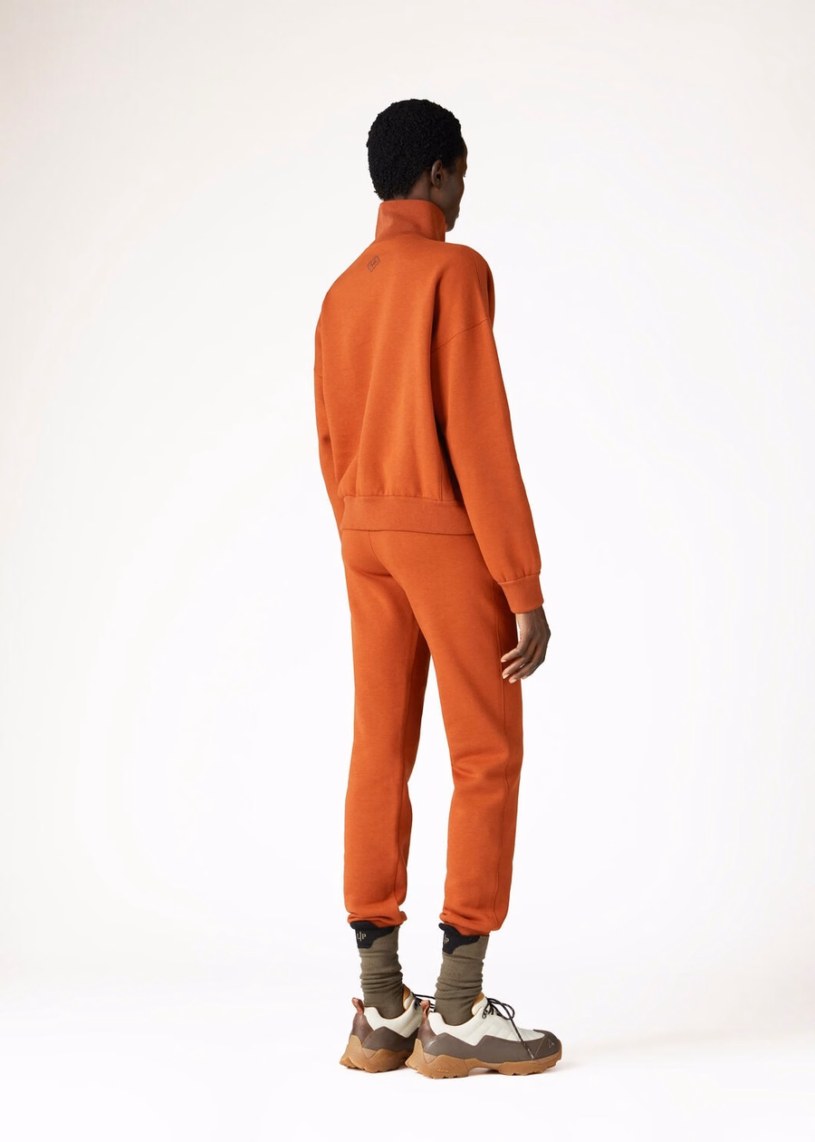 Larecchio Sweater Cotton Cashmere Jasper Coral Orange