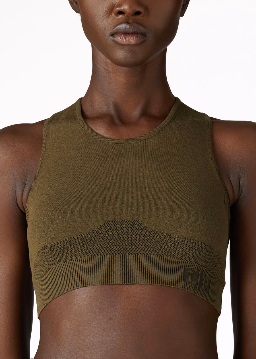 Lagorai Silk Kale Bralette