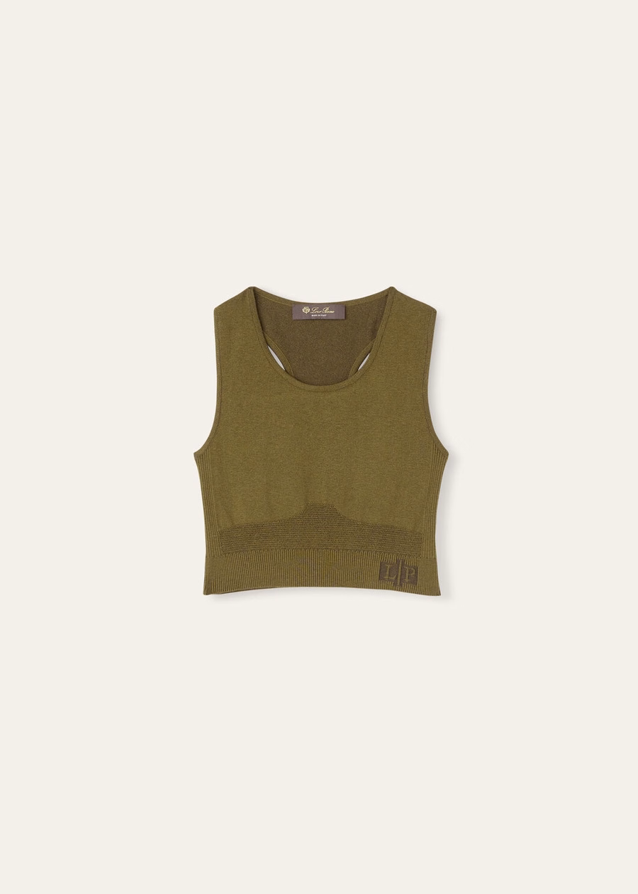 Lagorai Silk Kale Bralette