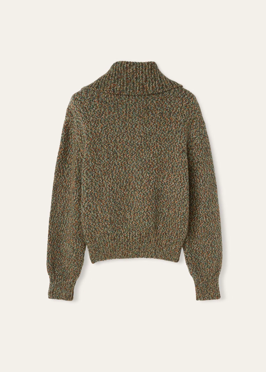 Bellamonte Cashmere Bomber Summer Green