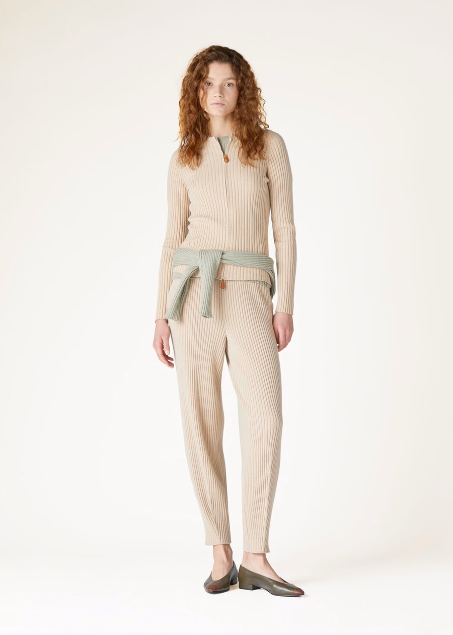 Lago Sirio Baby Cashmere Jacket Sos Susan Mel Natural Dyed