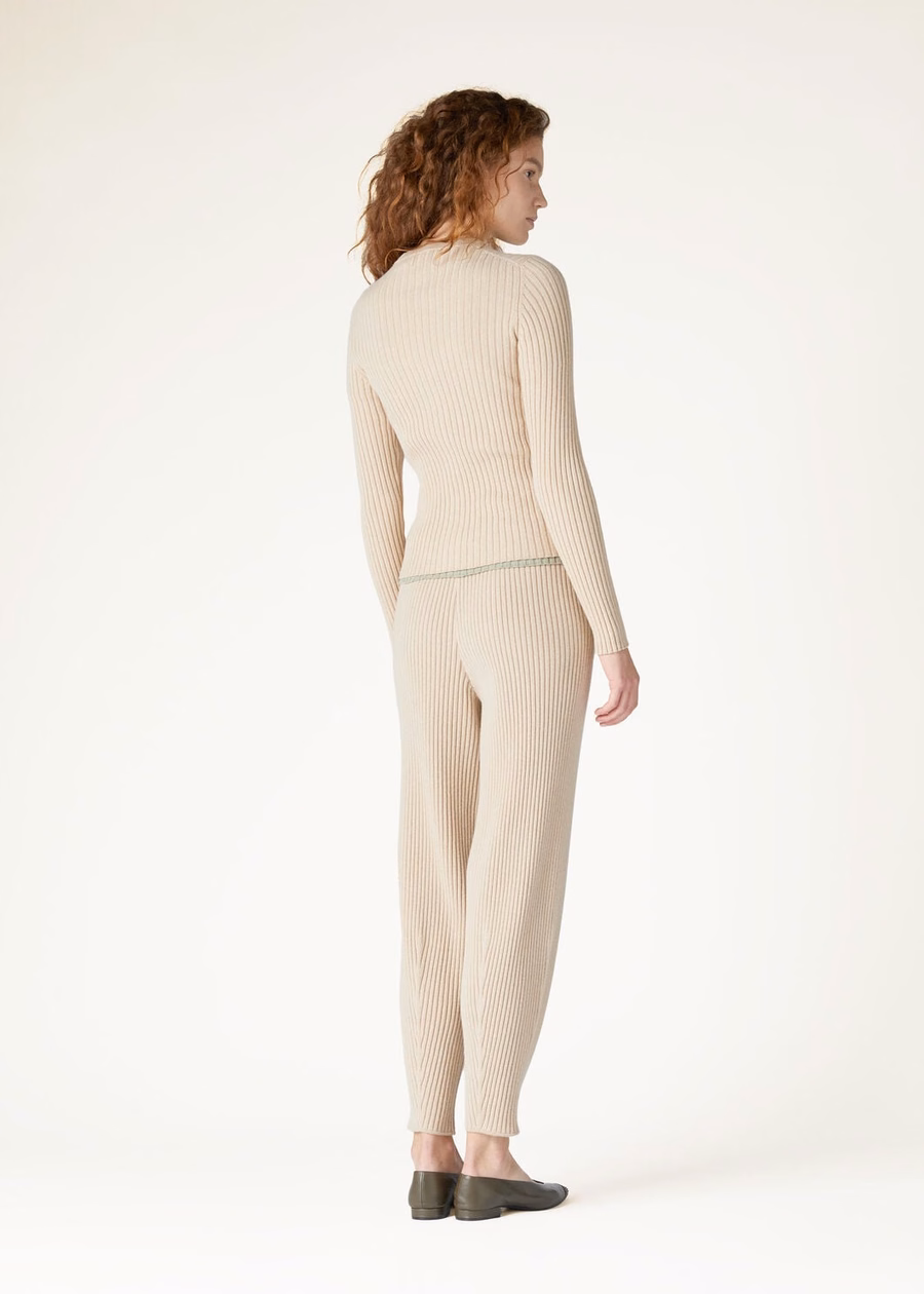 Lago Sirio Baby Cashmere Jacket Sos Susan Mel Natural Dyed