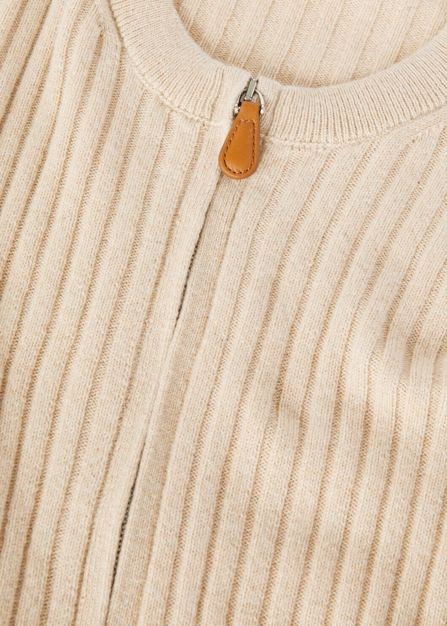 Lago Sirio Baby Cashmere Jacket Sos Susan Mel Natural Dyed
