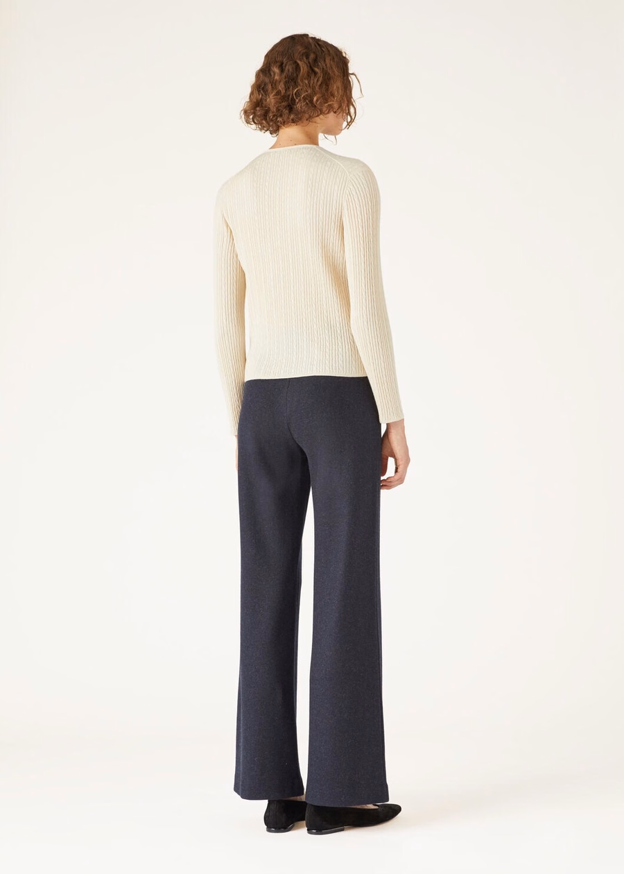 Rimella Cardigan Cream Cashmere, Cashmere