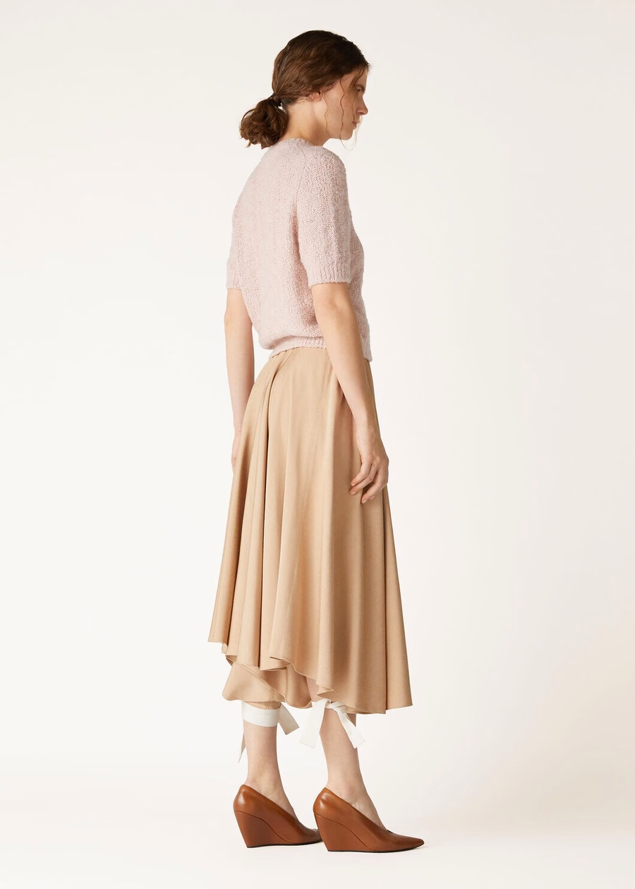 Folecchio Silk Cashmere Silver Peony Sweater