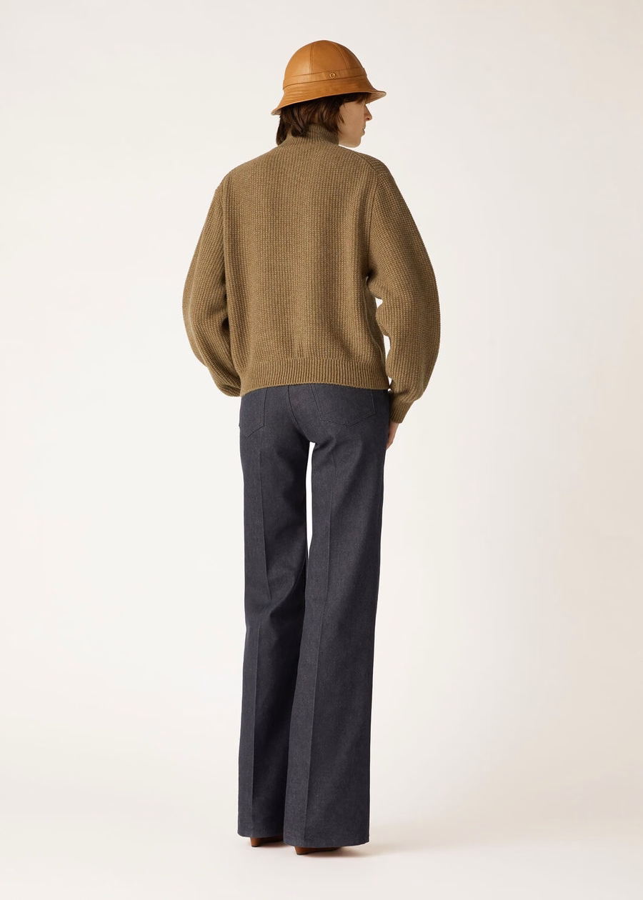 Fobello Baby Cashmere Tundra Melange Sweater