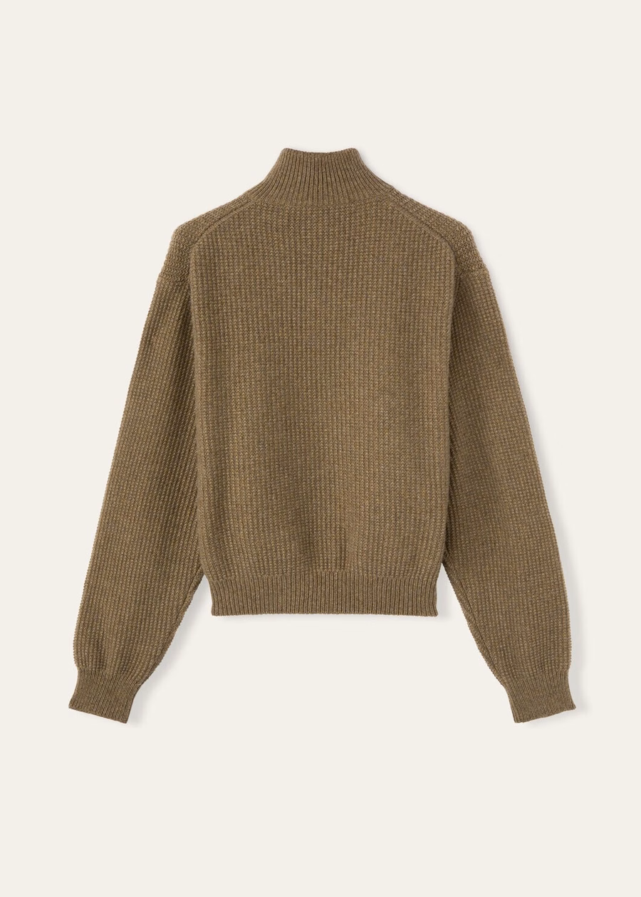 Fobello Baby Cashmere Tundra Melange Sweater