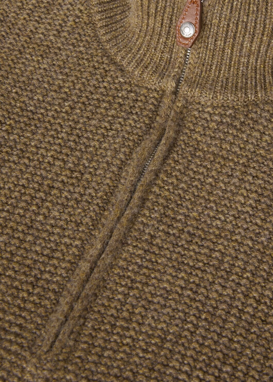 Fobello Baby Cashmere Tundra Melange Sweater
