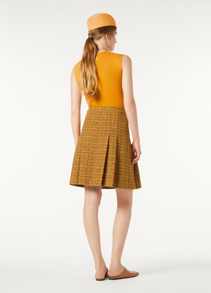 Siena Top Cotton Silk Saffron Tea