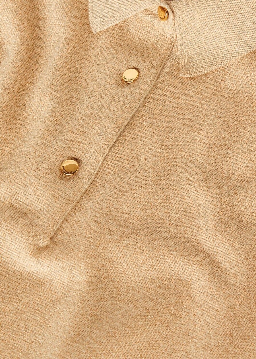 Firefly Cashmere Clear Gold Polo T-Shirt