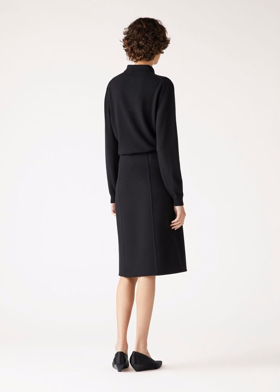 Classic Baby Cashmere Polo Black