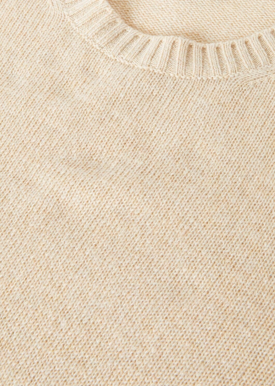 Cellio Crewneck Baby Cashmere Blushing Beige/Helichrysum/Ivory
