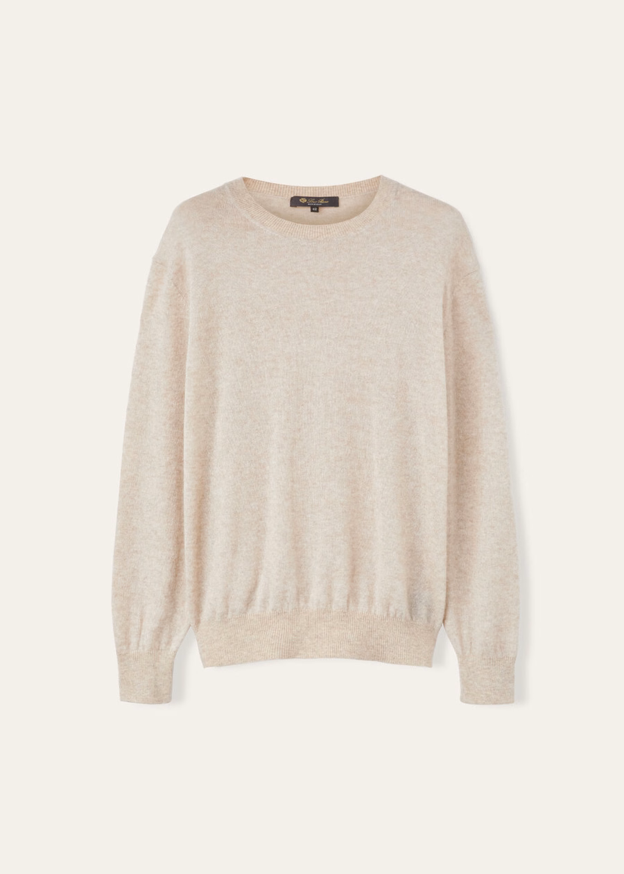 Silk Cashmere Seeds Camino Crewneck