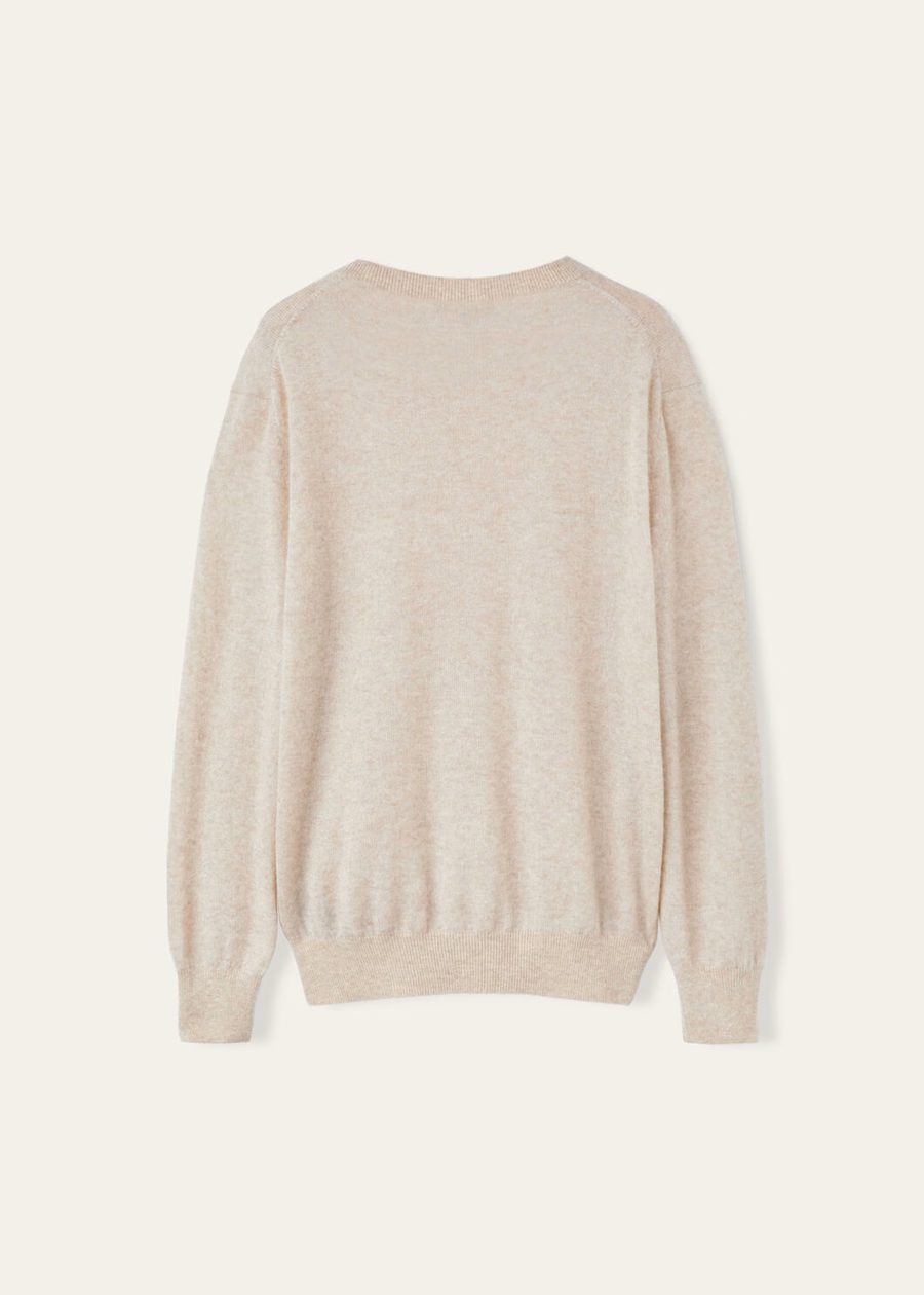 Silk Cashmere Seeds Camino Crewneck
