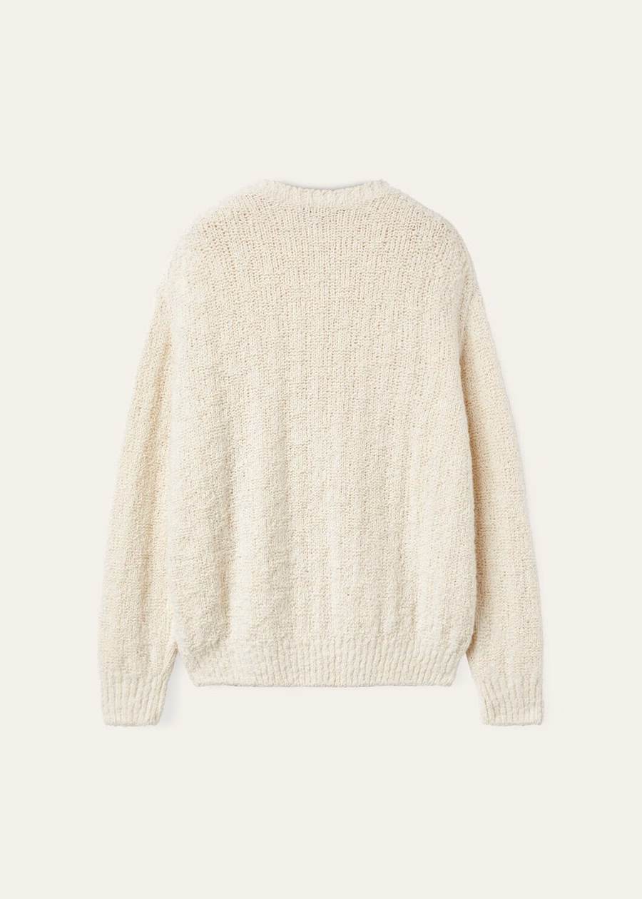 Folecchio Crewneck Nougat Silk Cashmere