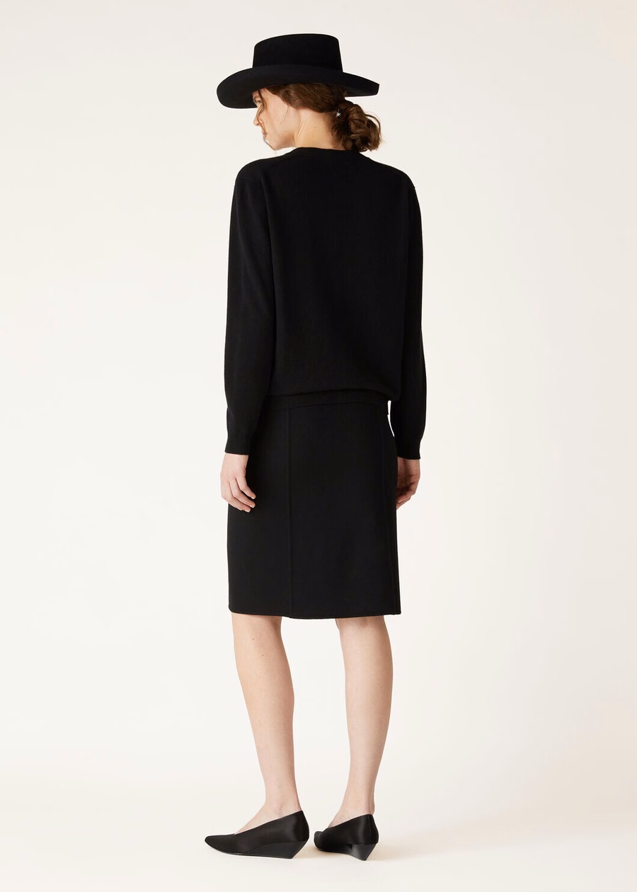 Classic Baby Cashmere Cardigan Black
