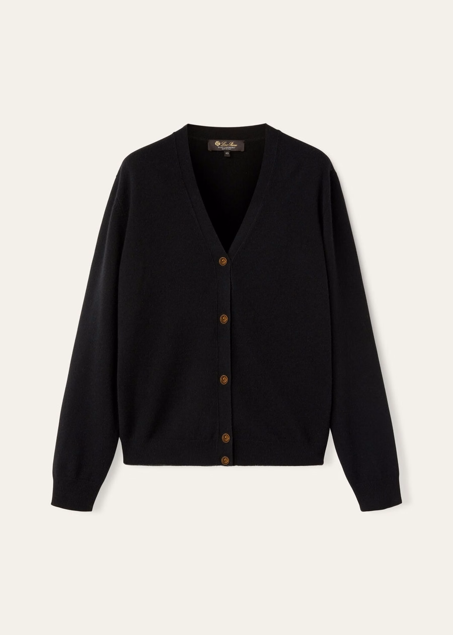 Classic Baby Cashmere Cardigan Black