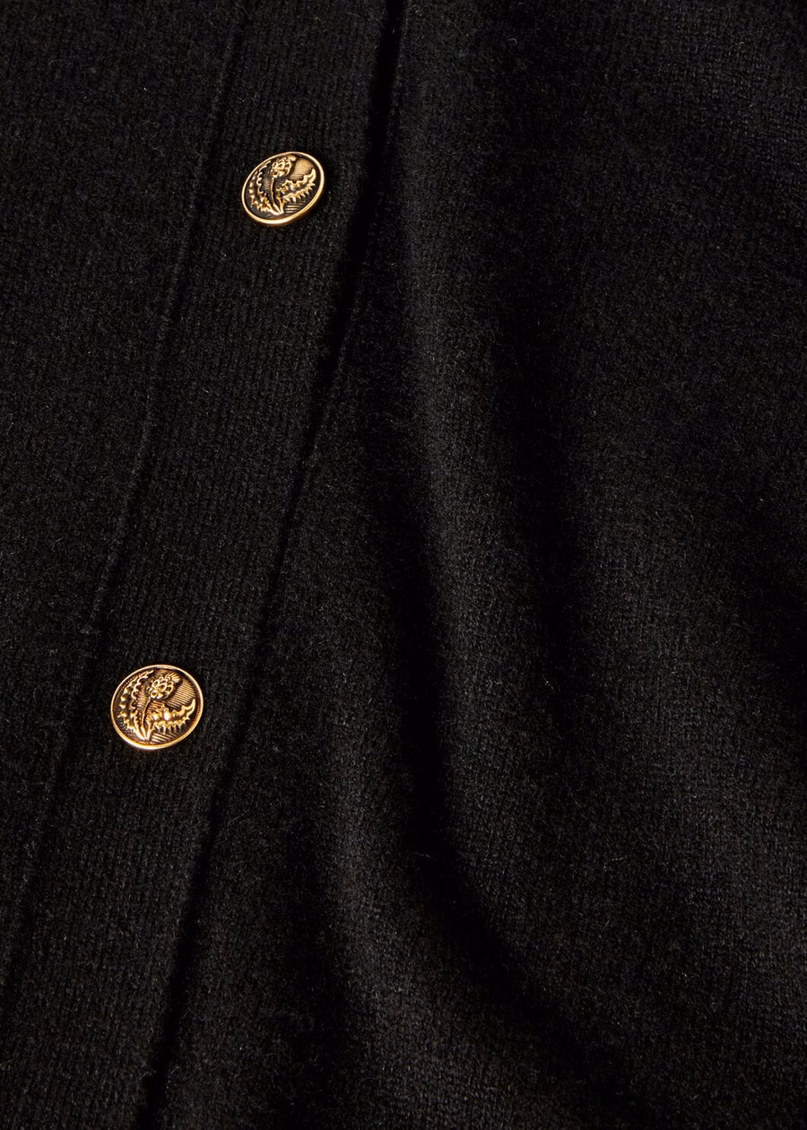 Classic Baby Cashmere Cardigan Black